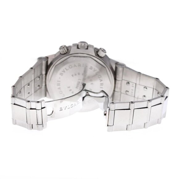 BVLGARI Diagono Scuba SD38SGMT GMT date black Dial Automatic Men's Watch_814090 - Picture 6 of 6